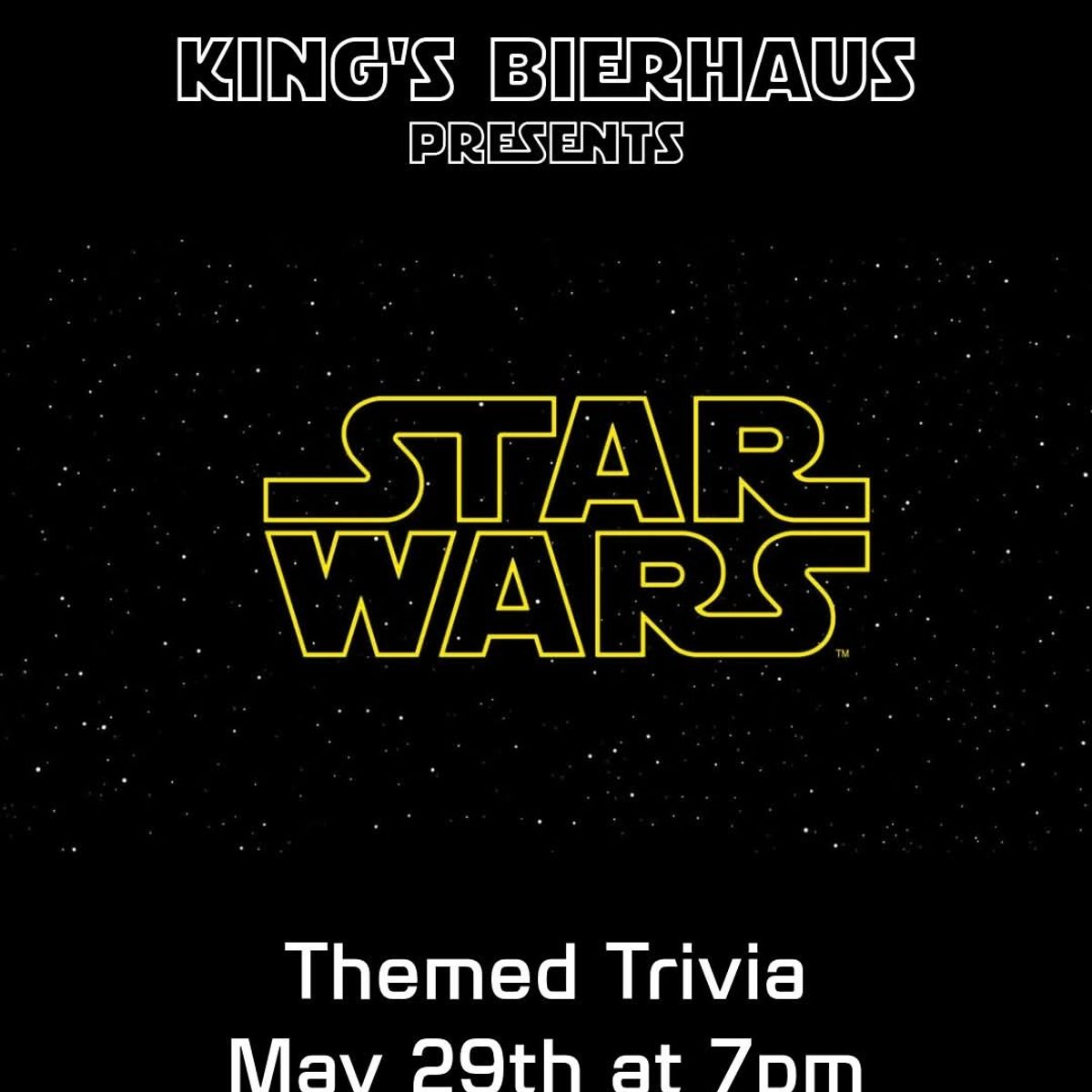 🌌✨ STAR WARS TRIVIA NIGHT ✨🌌