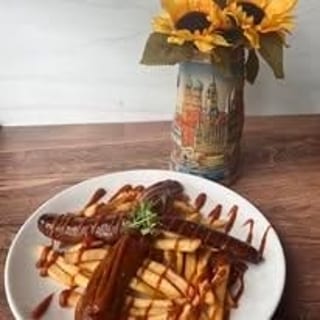 Currywurst Plate