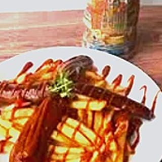 Currywurst Plate